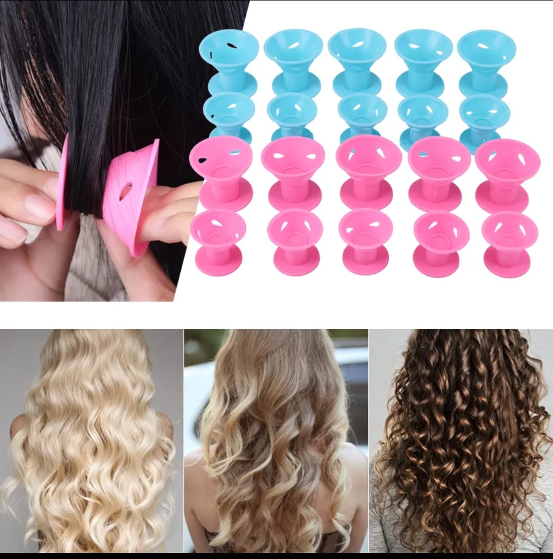 Hair Curlers Rollers Silicone